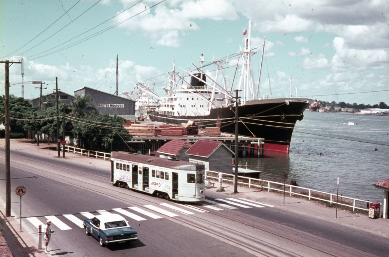 Heritage tram shelter