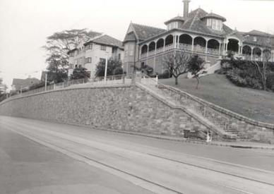 The Hamilton retaining walls