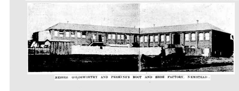 Goldsworthy and Perkins Boot and Shoe Factory