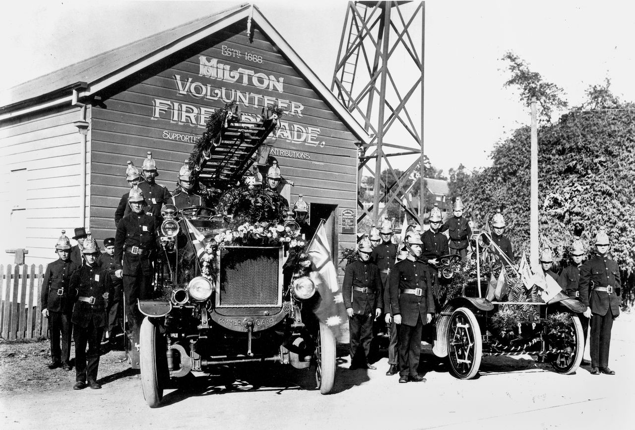 Milton Volunteer Fire Brigade and Albert Hall